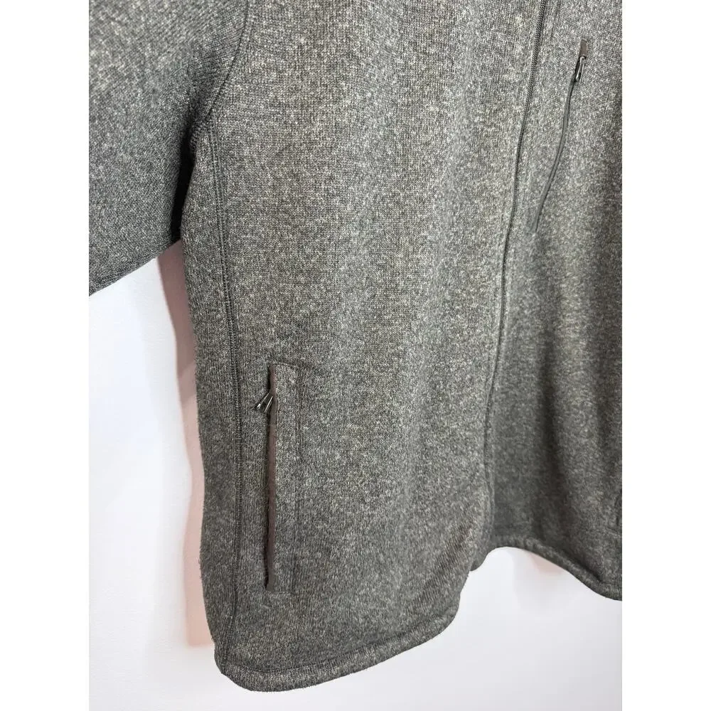 Polo Ralph Lauren Performance Fleece Mockneck Jacket Full Zip Grey Men's 4XB